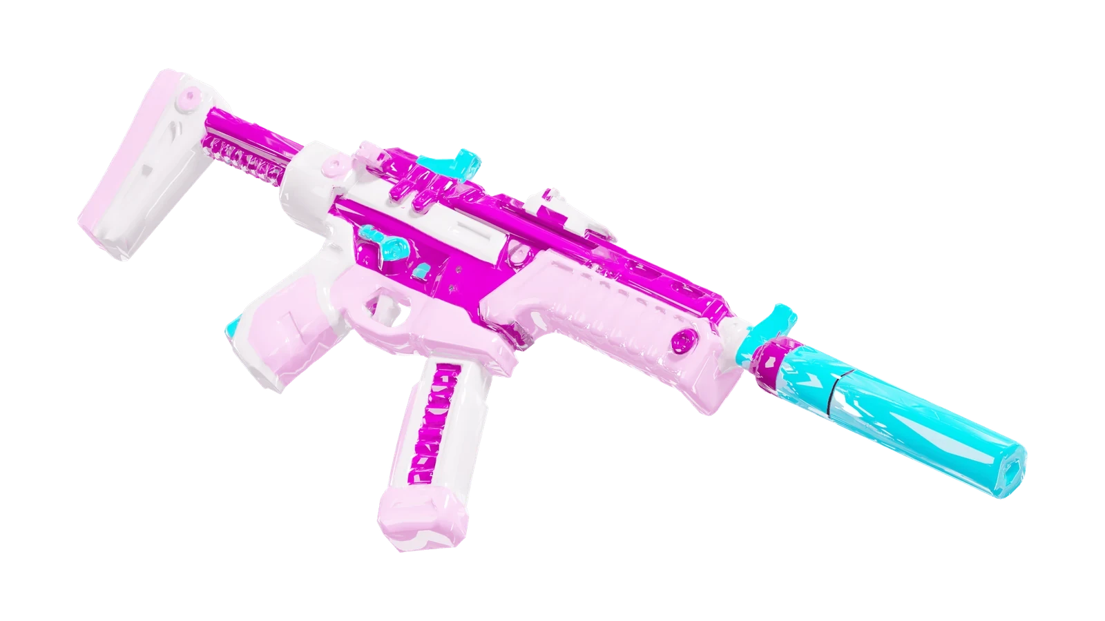 SPECTRE SMG - PINK & CYAN