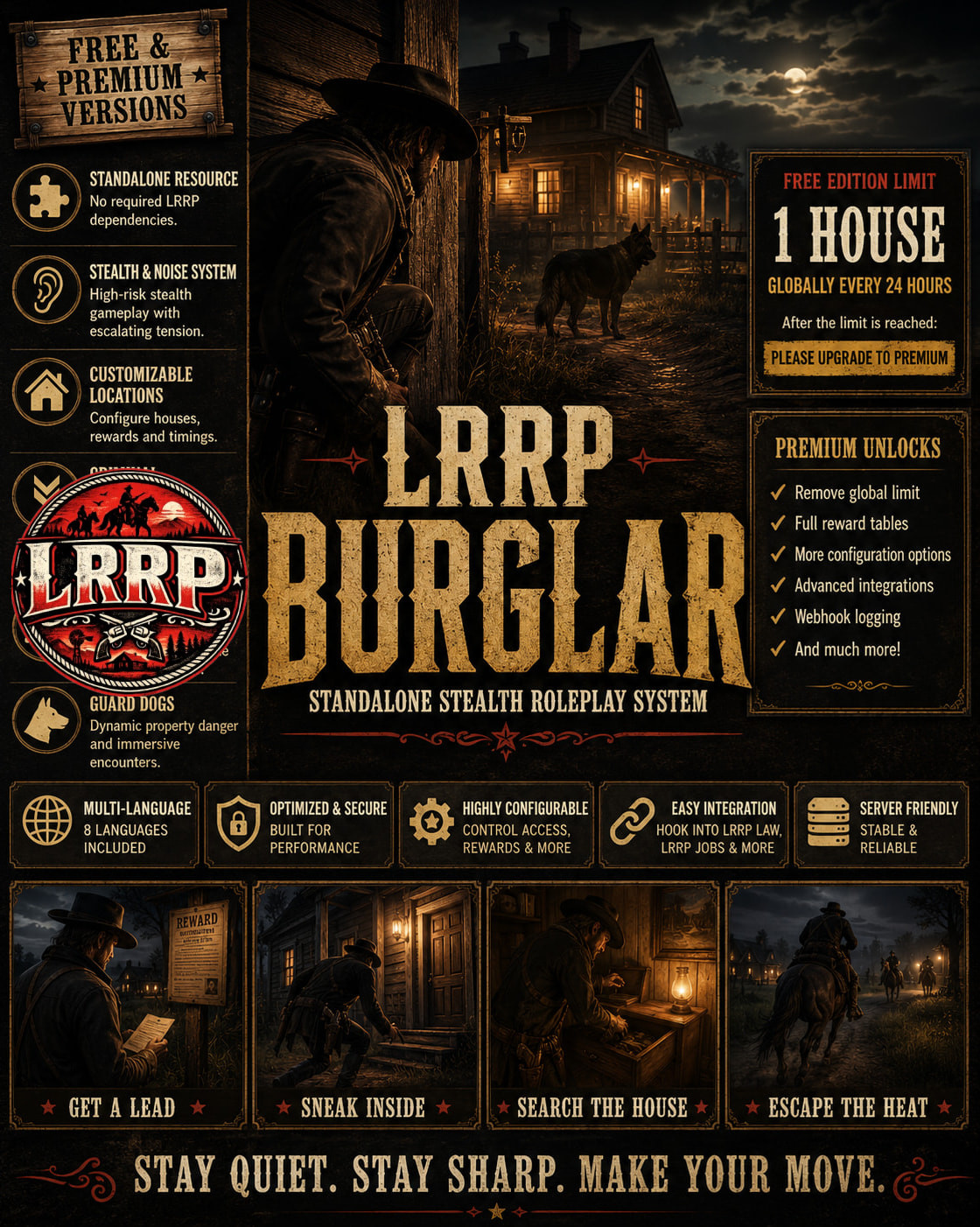 Free House Robbery / Burglar