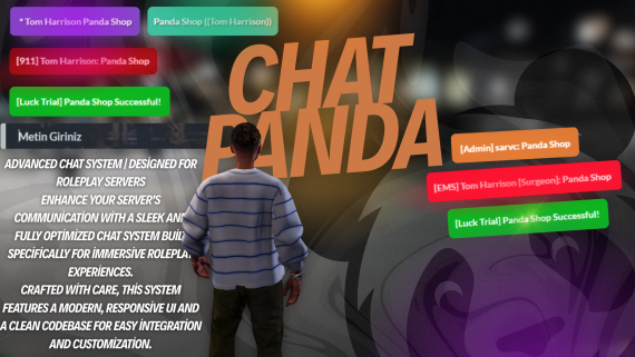 Panda Chat [QB-ESX-QBOX]