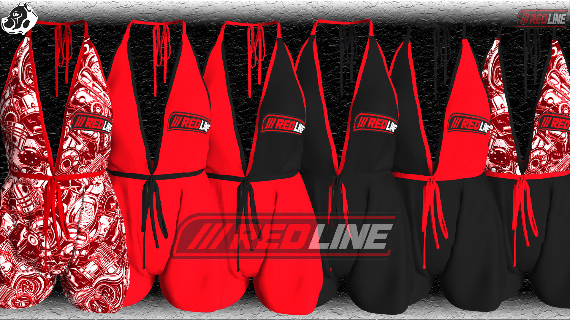 Red Line Female Uniform