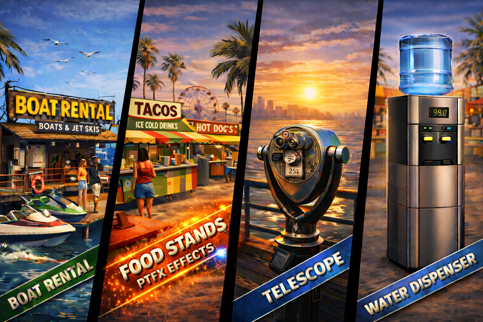 🌊🚤BoatRental Bundle | Vespucci Beach Experience ☀️🏝️