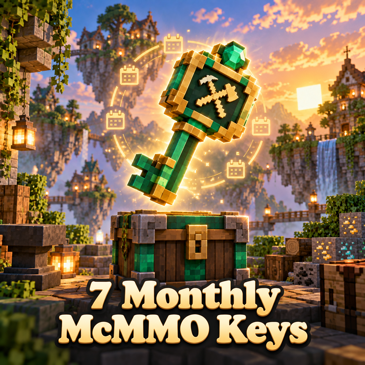 7 Monthly McMMO Keys