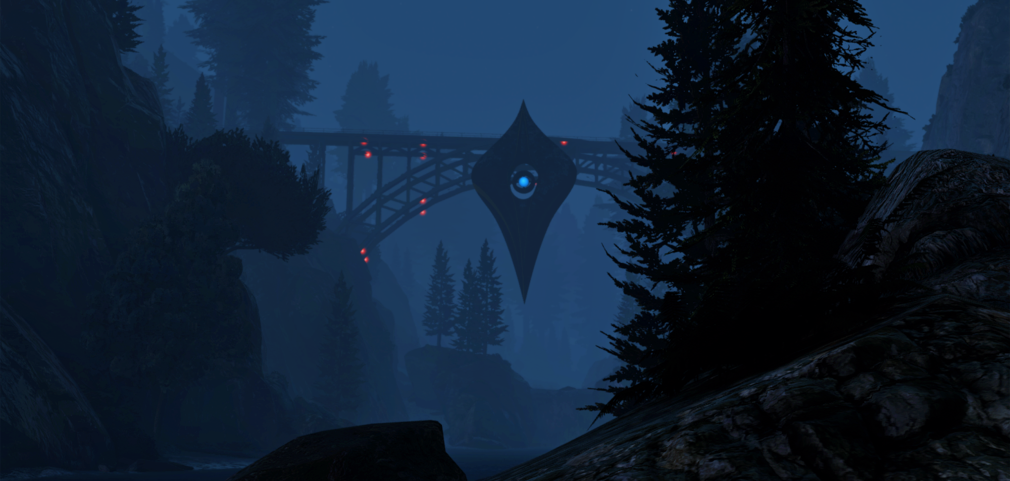 Alien Spaceship UFO - Eye of Chiliad
