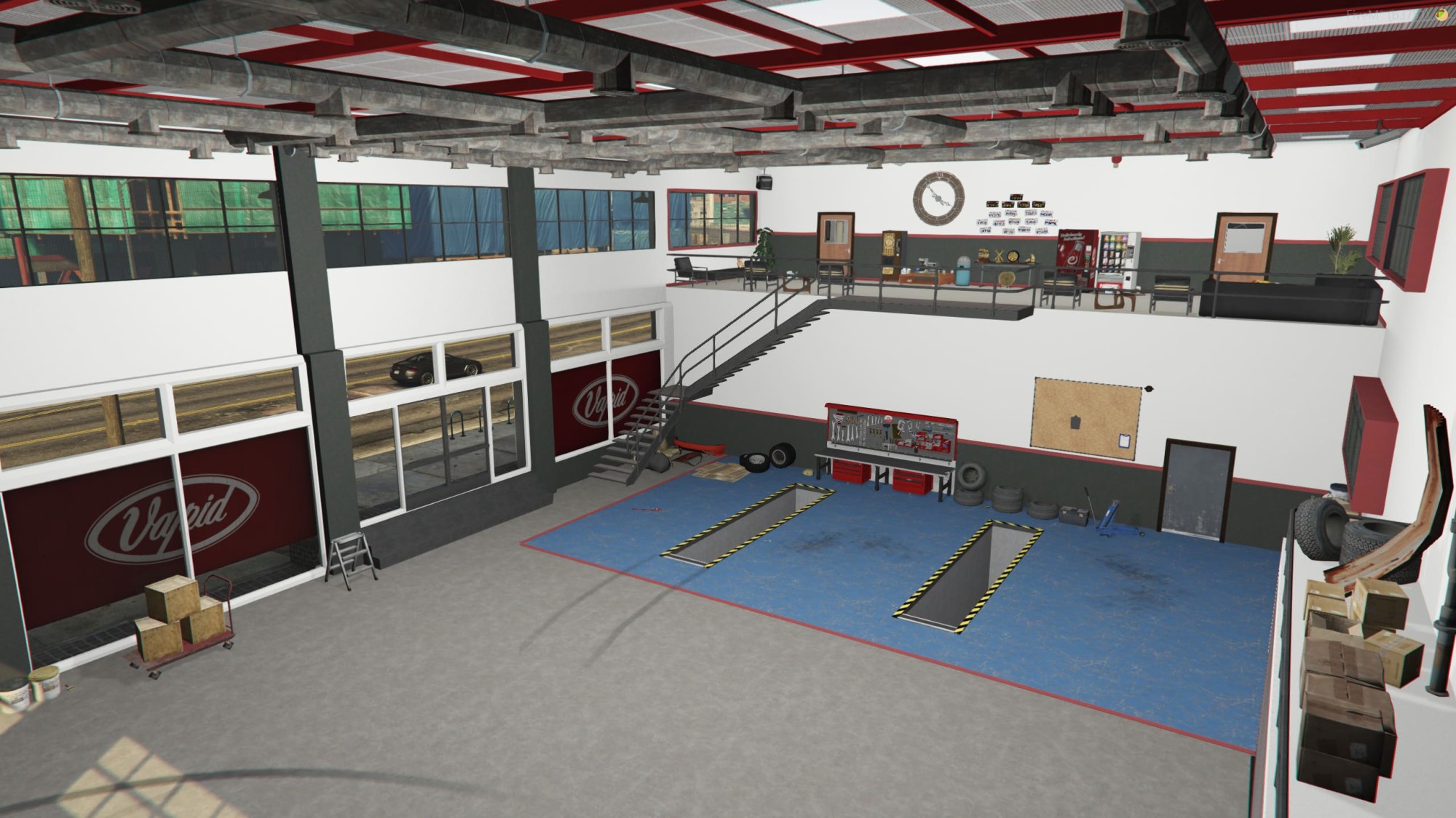 Mechanic Workshop MLO — Vapid Dealership & Garage
