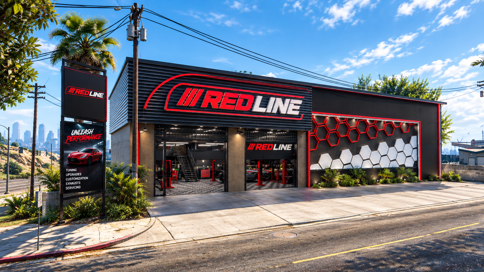 [Discounted] Redline Mechanic Shop