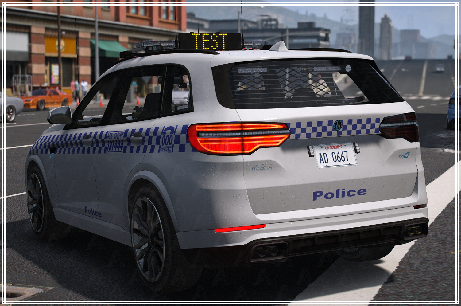 Ubermacht Rebla GTS General Duties Livery (VicPol-style)