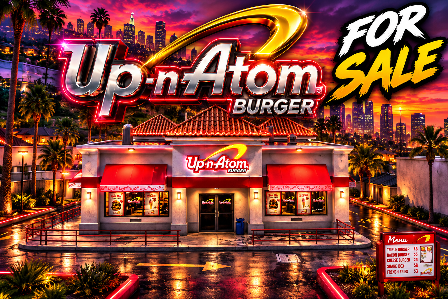 🍔⚛️ UP-N-ATOM BURGER 🍔⚛️