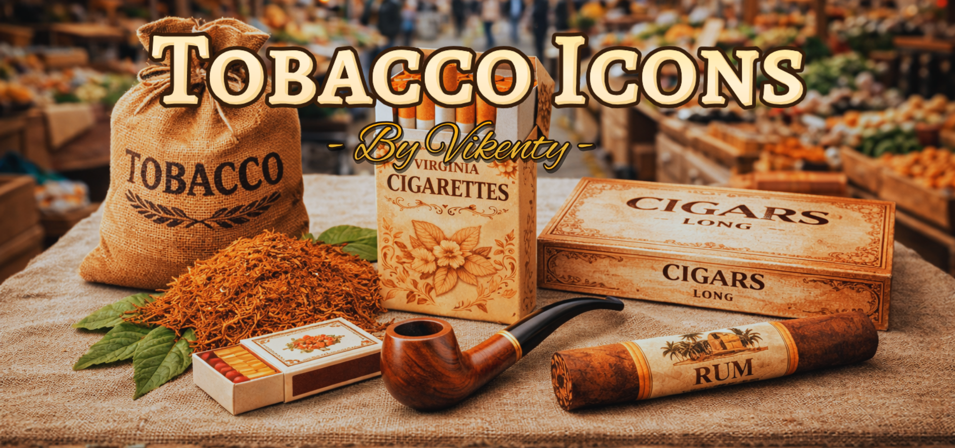 Tobacco  Icons x70 | 01