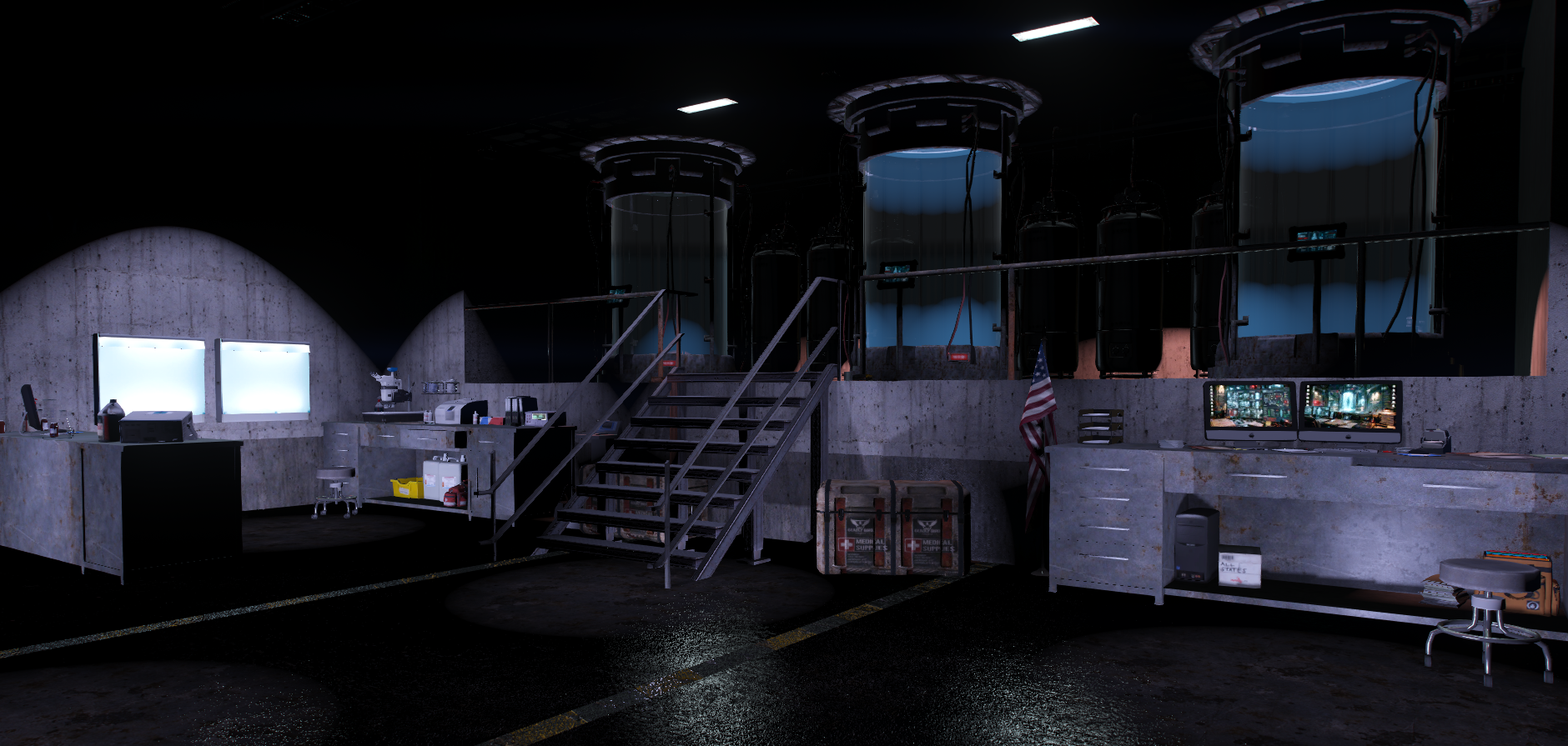 PROJECT: HUMANE LABS - FLOOR 1