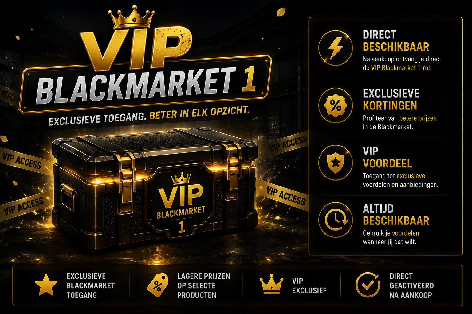 🔫VIP Blackmarket 1