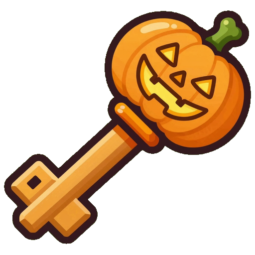 Halloweenský klíč · 1 ks