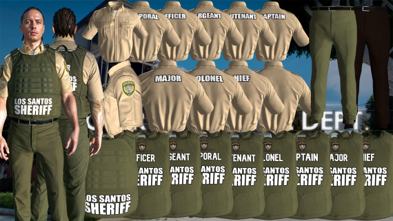 LSSD Short Shirts 2 [M+F]