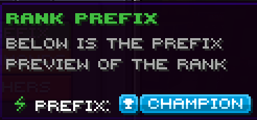 CHAMPION RANK