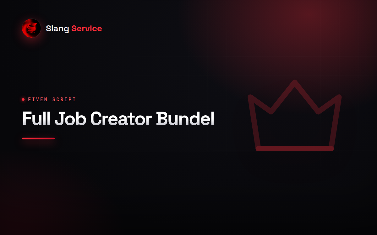 Full Job Creator Bundel