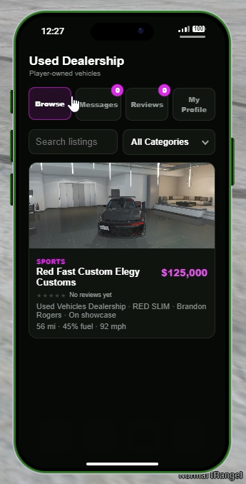 Used Vehicles Dealership