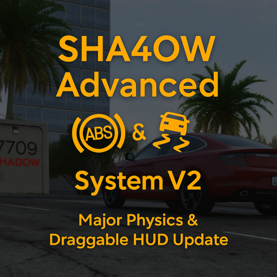 🔹Sha4ow Advanced Vehicle  Control V3 - Lifetime