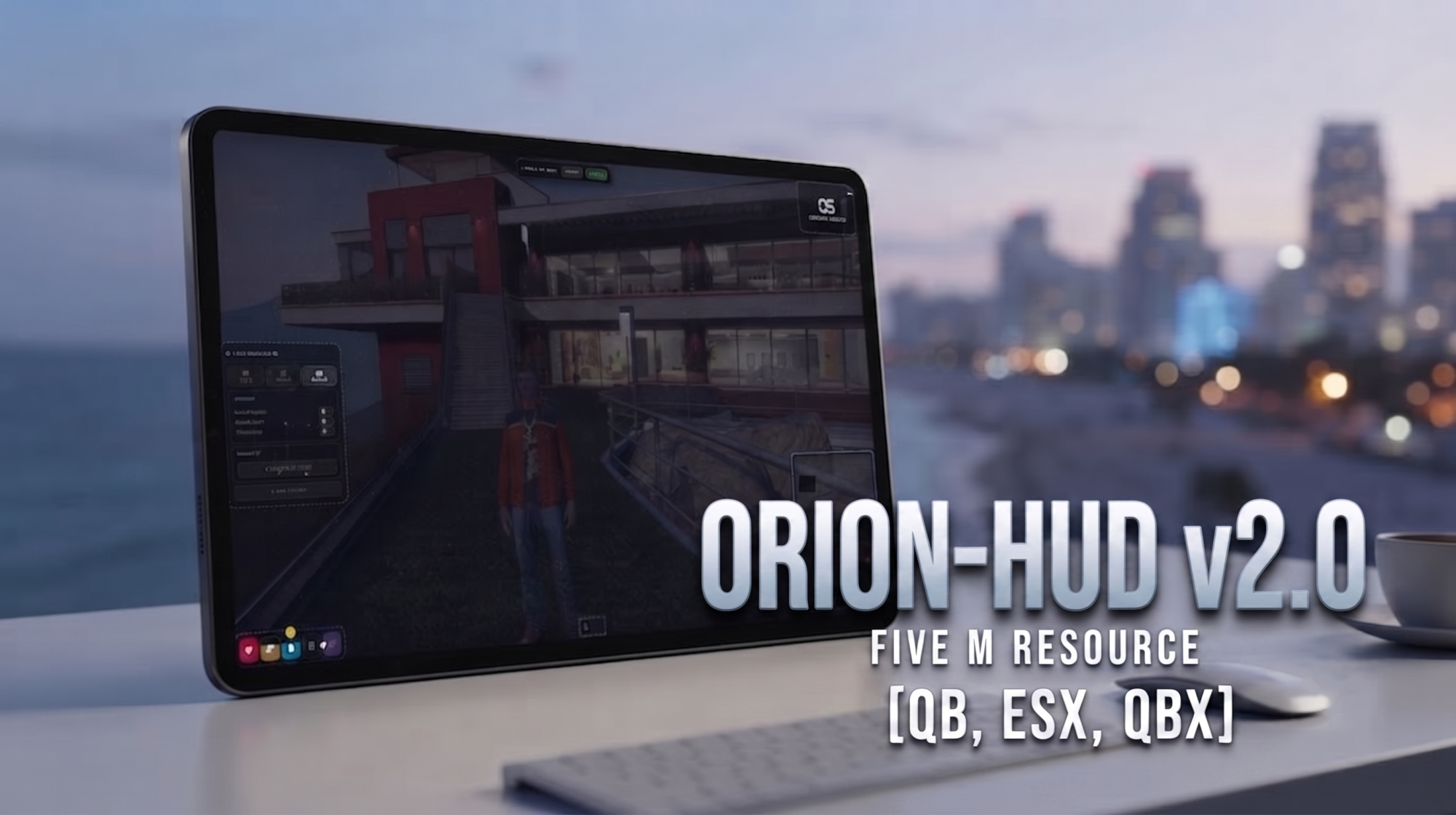 [QB/QBX/ESX] Orion HUD v2.0