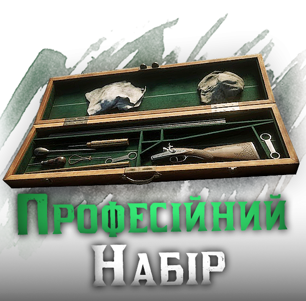 Професійний набір для чищення зброї