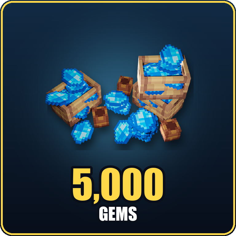 5,000 Gems