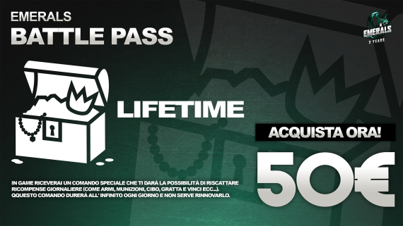 Emerals Pass Lifetime