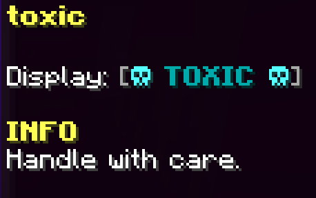toxic Tag