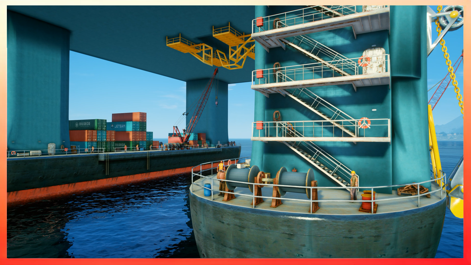 Offshore Oil Rig MLO | Industrial Complex