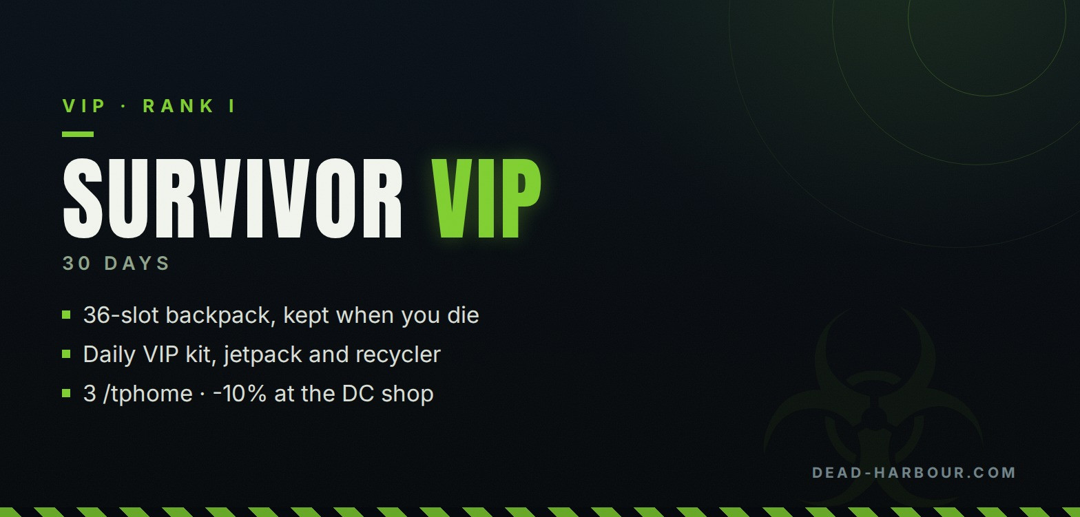 Survivor VIP — 30 days