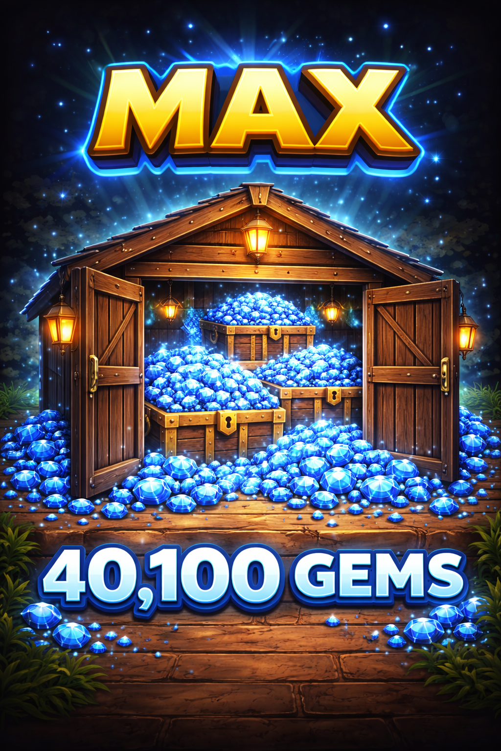 40,100 Gems