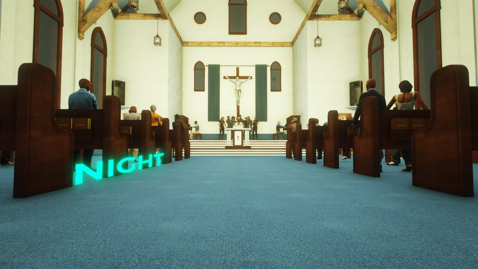 [Pilgrim Church] Interior Legal