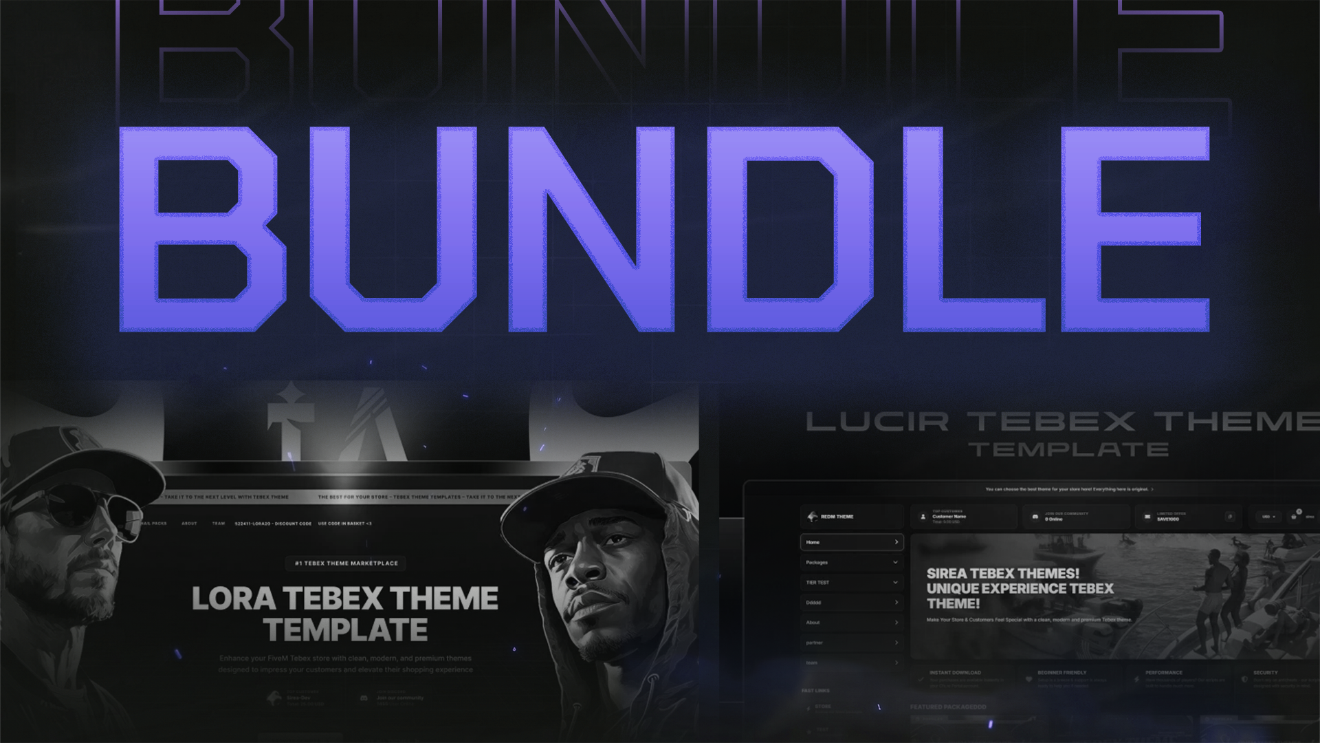 LORA + LUCIR TEBEX THEME BUNDLE (PREMIUM)