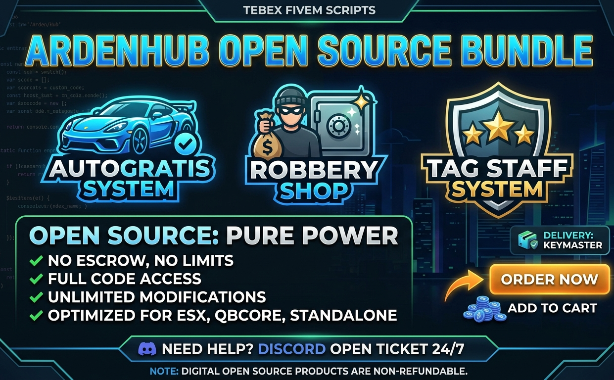 ArDenHub All-In-One Bundle (Open Source)