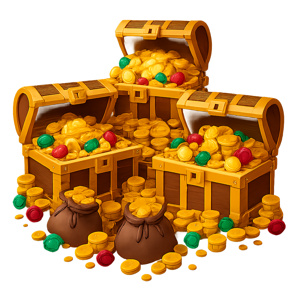 20000 + 2500 (BONUS) Coins