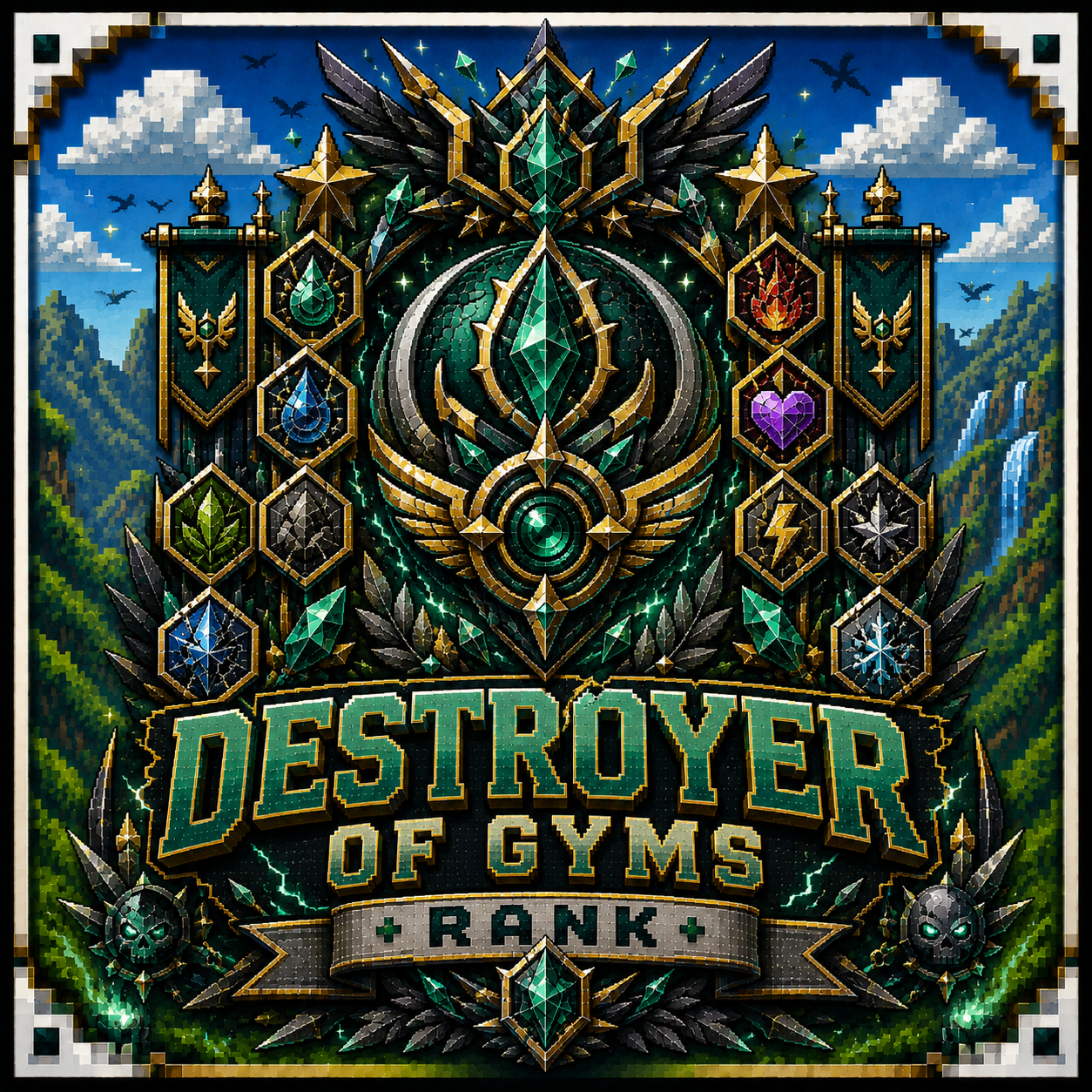 Destroyer of Gyms Rank