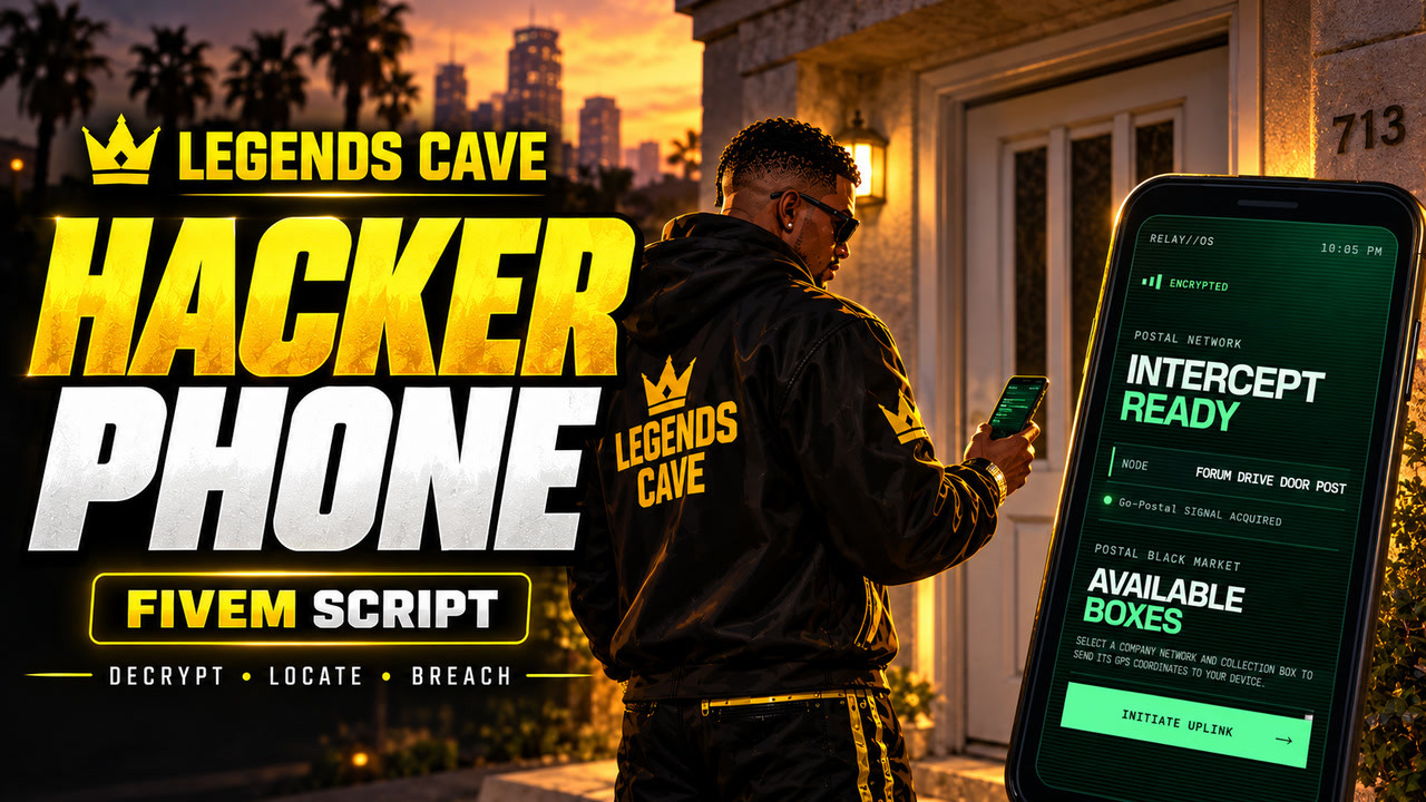 Legends Hacker Phone | Postal Intercept product artwork