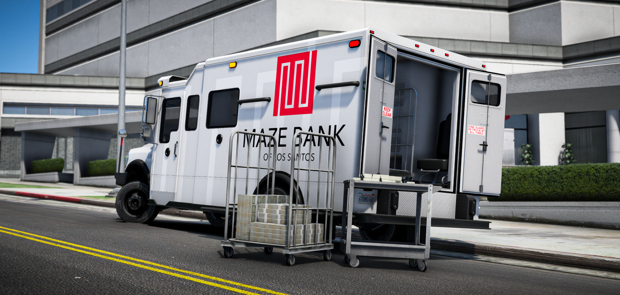 Bravado Bison 45XD Armored Bank Truck CIT