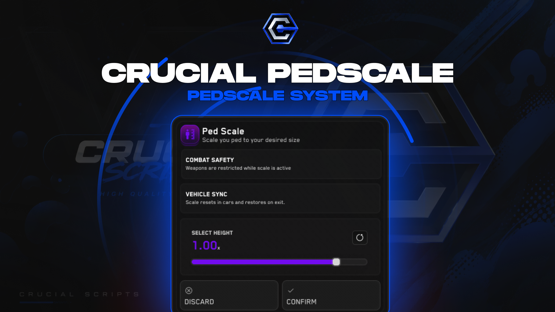Crucial - Ped Scale System