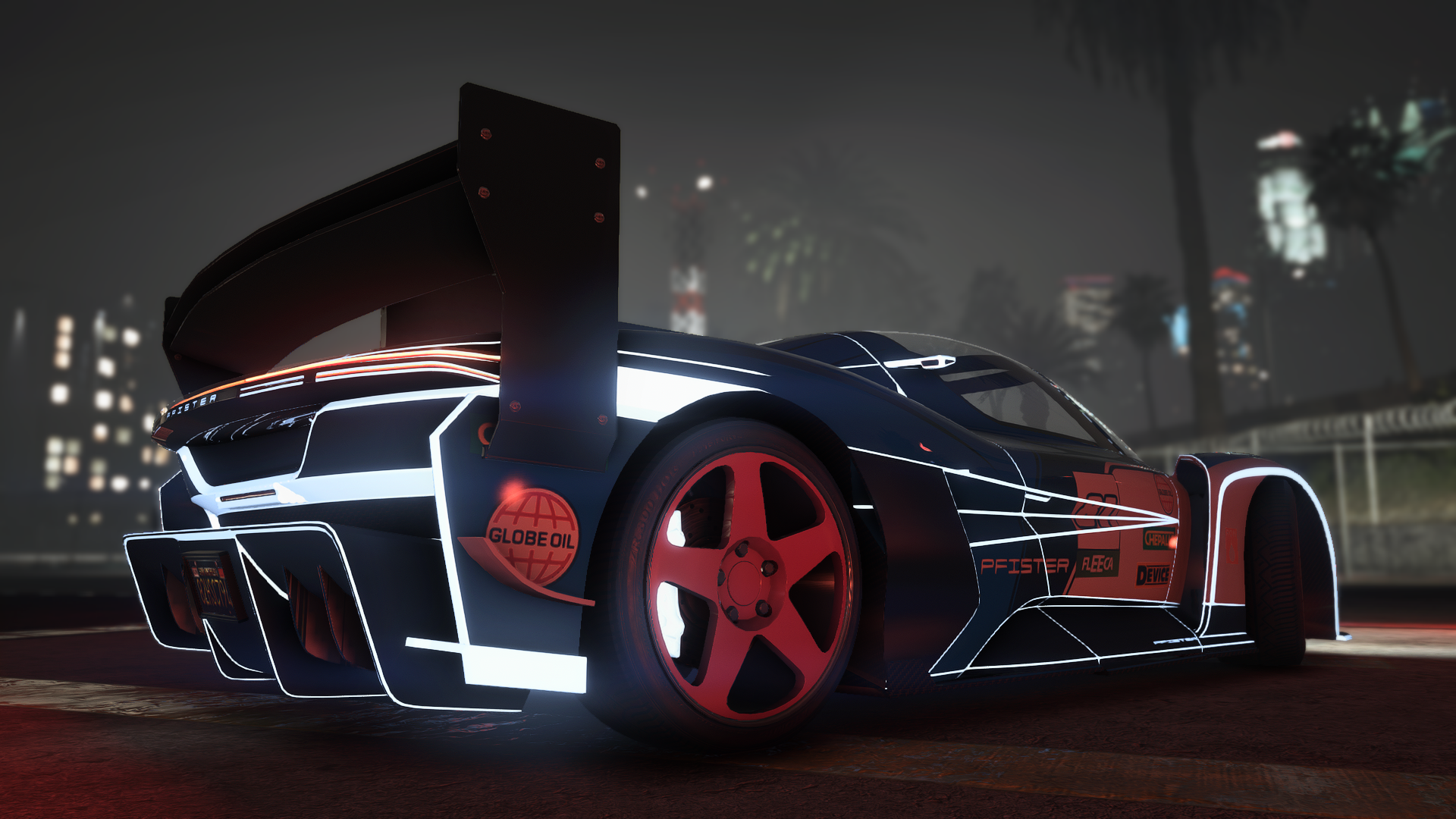 Pfister Xtreme SFI (Animated Lights / Neon Car)