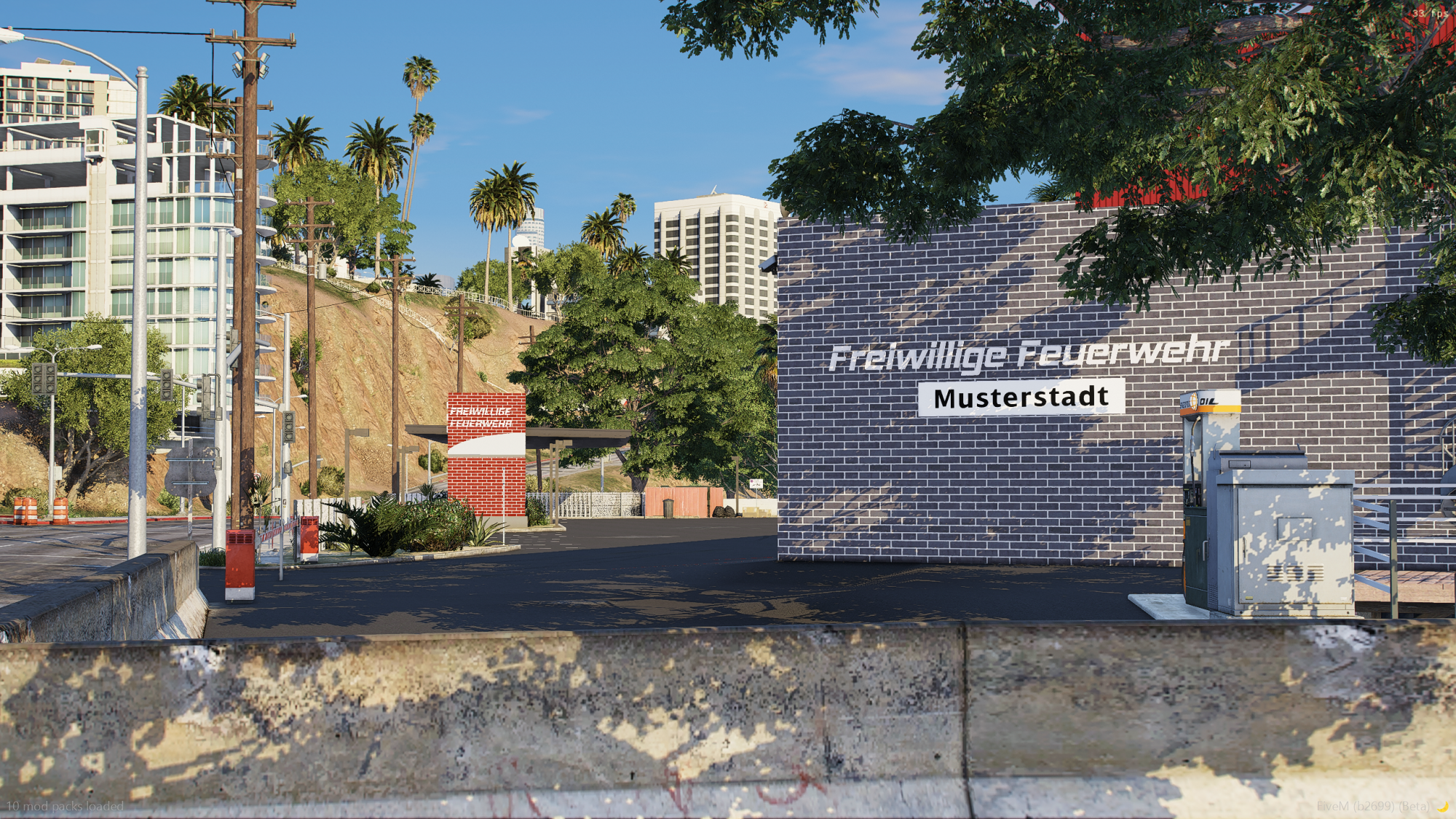 [INT] [BETA!] Freiwillige Feuerwehr (FF ODER RD) Beach mit Rolltoren + Wasserrettung