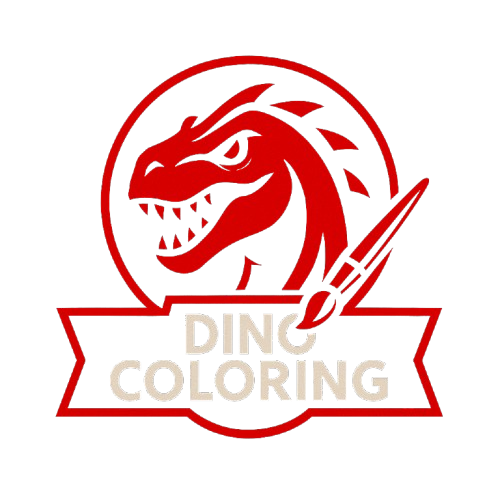 Dino Coloring - 100x