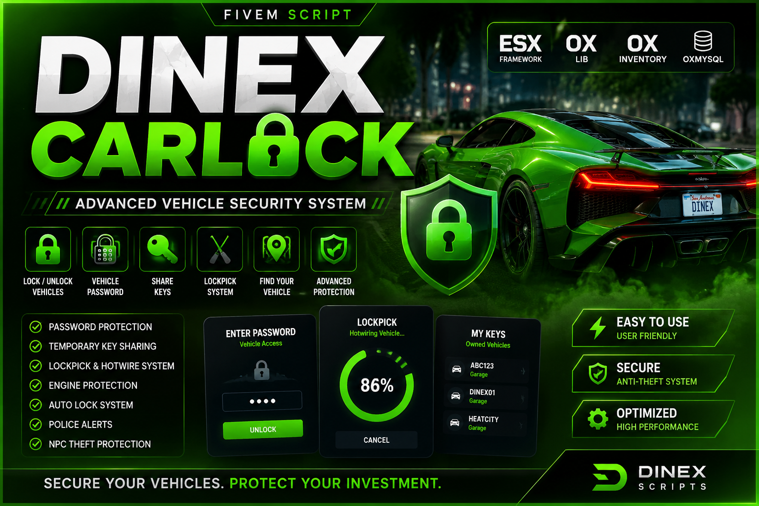 Dinex CarLock | ESX