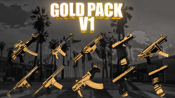 GOLD WEAPON PACK V1