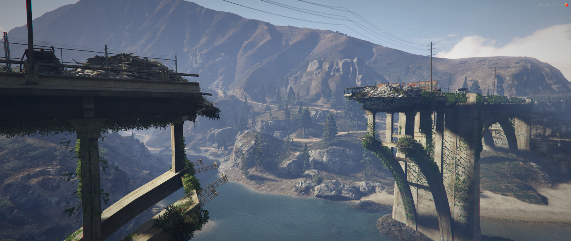 Destroyed Paleto Bridge | Post-Apocalypse Map