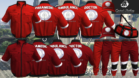 Aldore Paramedic Uniform V2 [Male and Female]