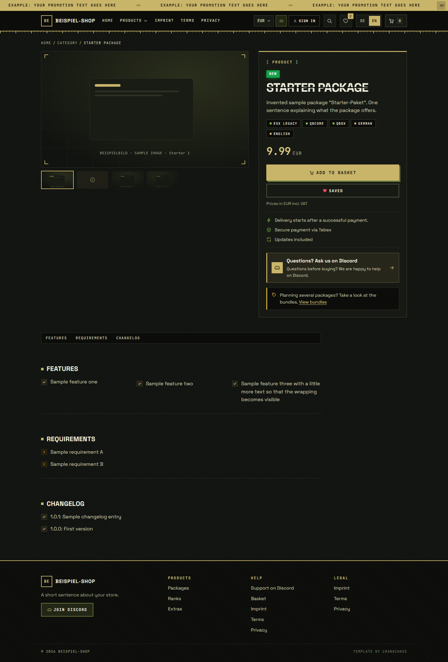 CrankChaos Tebex Template · Forge – Bild 6