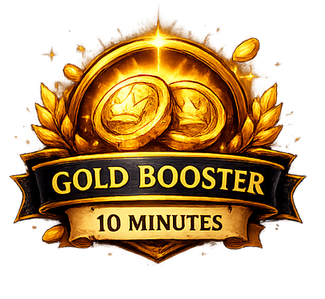 Gold Booster - 10 Minutes