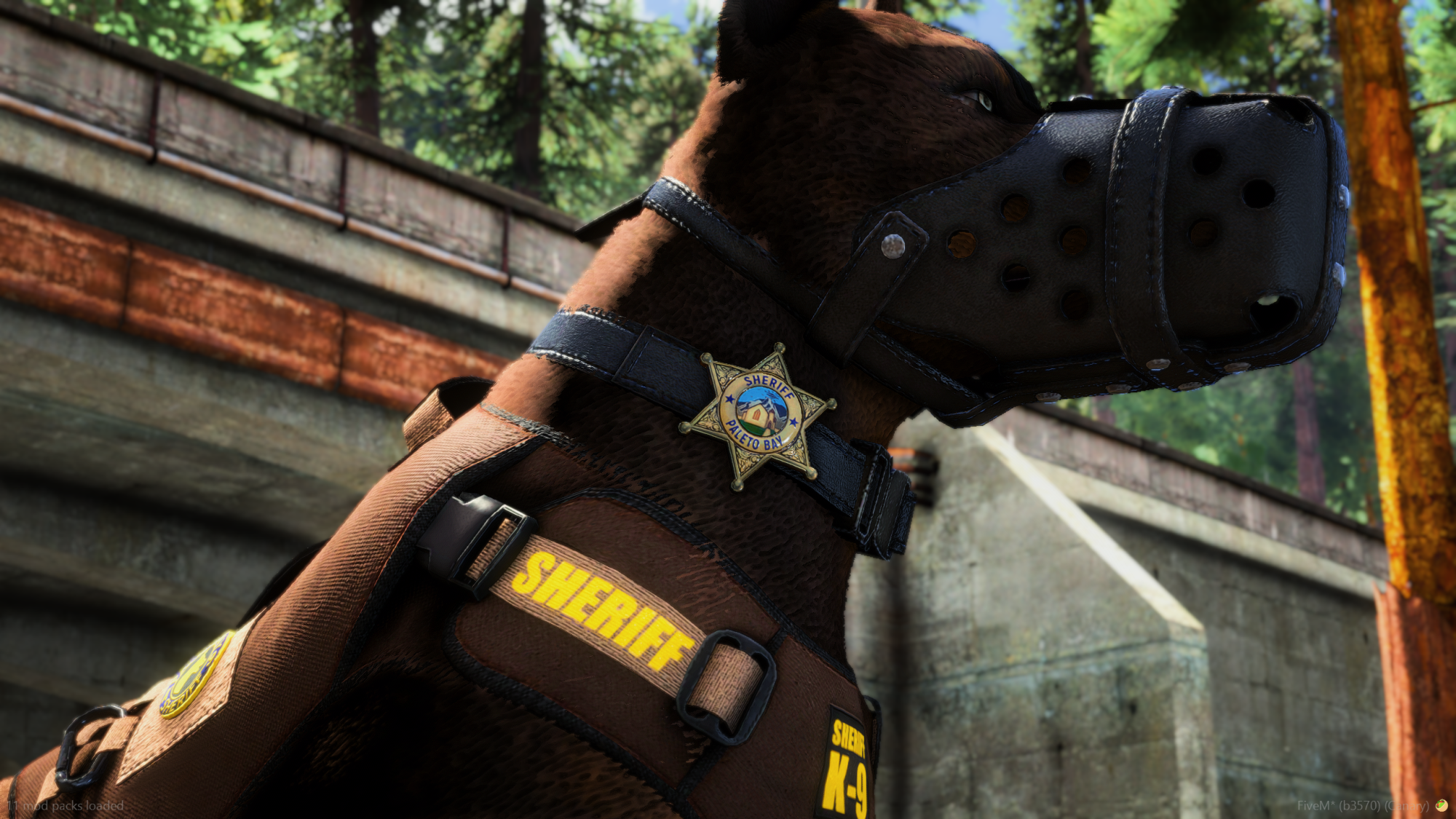 Doberman Police K9