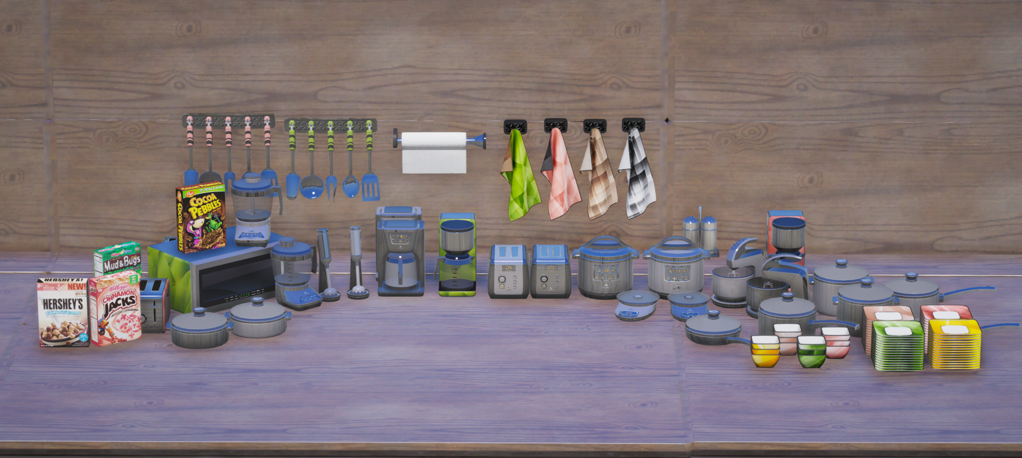 Kitchen Life Prop Pack