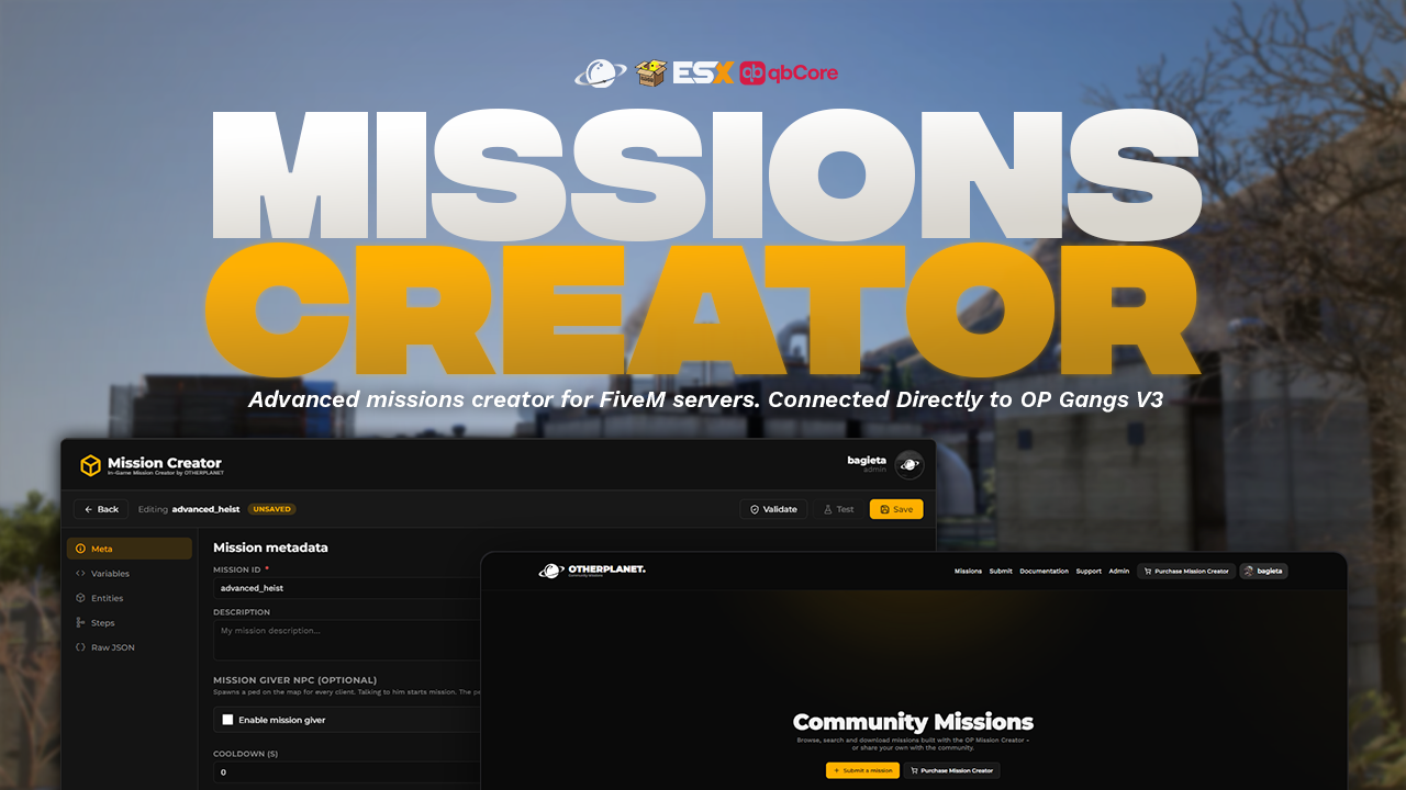 [P] Missions Creator
