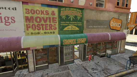 Amnesiac Smoke Shop [FiveM MLO]
