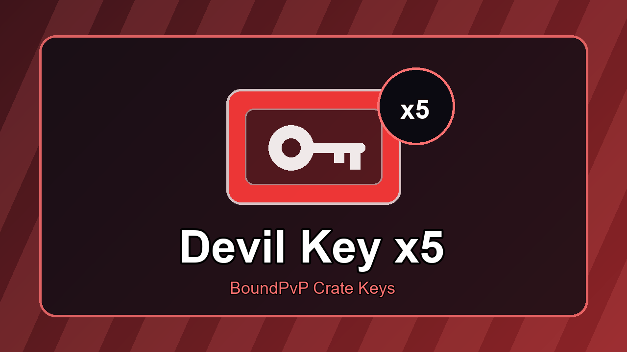 Devil Key x5